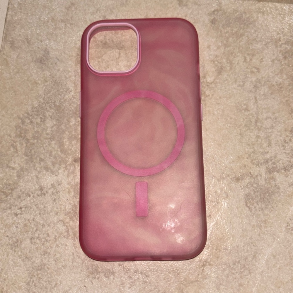 Otterbox pink iPhone 15 case